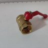 Кран шаровой 3/4" ручка .г/г ЖЕЛТЫЙ AO