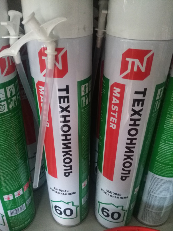Пена монтажная ТехноНиколь МАСТЕР 60 бытовая