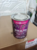 Эмаль ПФ-115 "ДЕКcolor" белая (0,8кг)