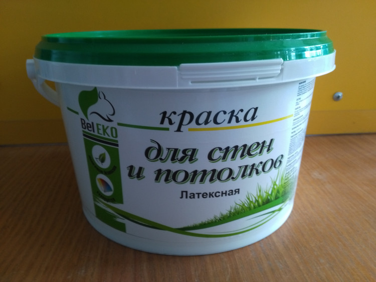 Краска ВД "BelEko" д/стен и потолков 3кг