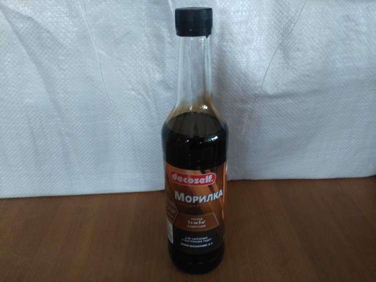 ПУФАС Морилка неводная дуб Decoself (0,5л)